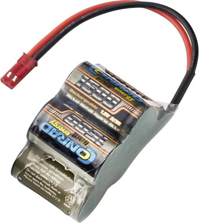 Produktbild Conrad energy Empfänger-Akkupack (6 V, 1500 mAh)
