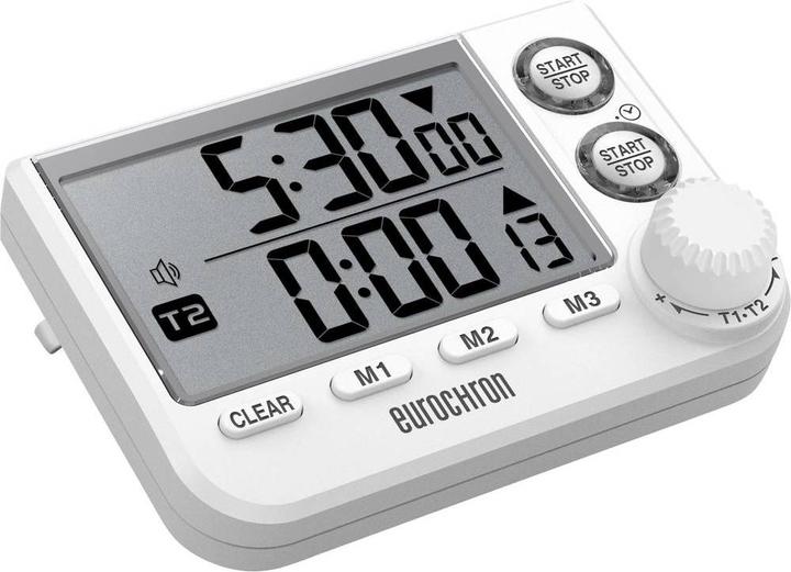 Actual product image Eurochron Short-time timer 2-line EDT 8002