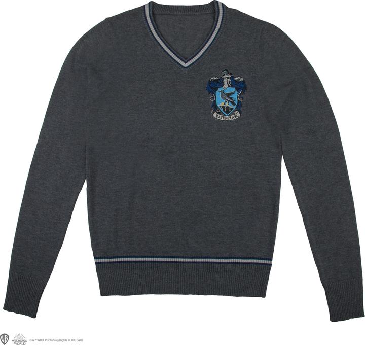 Actual product image Cinereplicas Harry Potter - Ravenclaw - Grey Knitted Sweater - X-Small (XS)