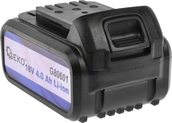 Productafbeelding GEKO Accu 18V, 4.0 Ah, Li-ion (1 Pcs., 4000 mAh, Batterij)