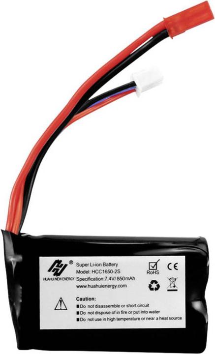 Produktbild Reely Fahrakku (L x B x H) 56 x 34 x (7.40 V, 850 mAh)