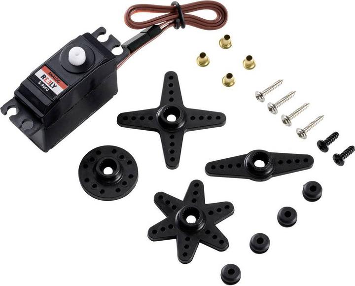 Actual product image Reely MidiServo SAnalogServo GearMaterial