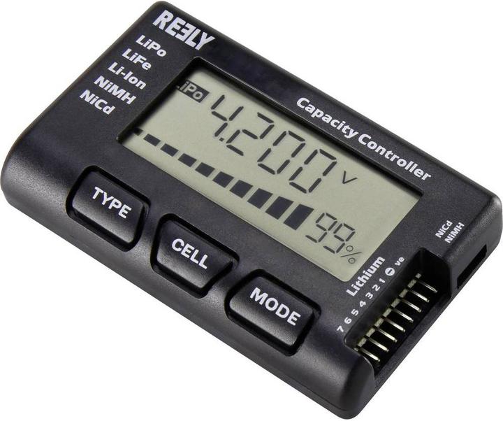Actual product image Reely LiPo-Checker suitable for cells: 1