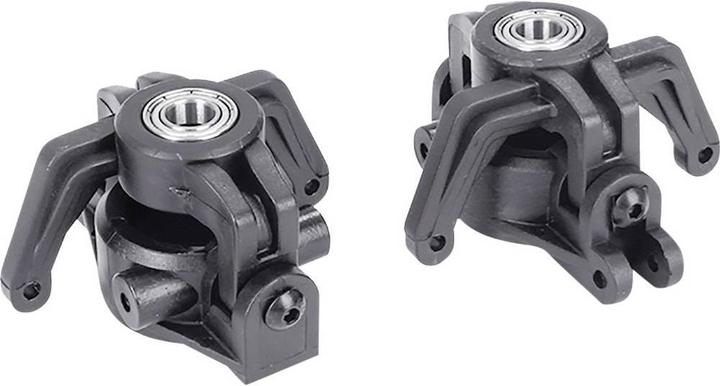 Actual product image Reely RE-6538524 Spare part steering knuckle, C-stroke, wheel driver and wheel nut