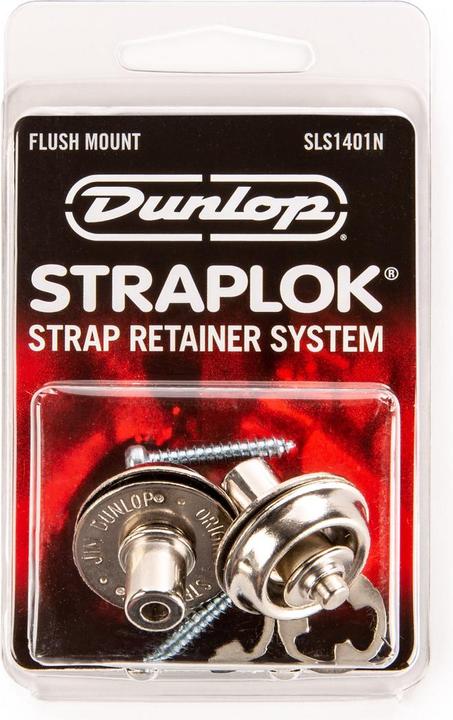 Image du produit Dunlop Jim Straplock Flush Set - Nickel