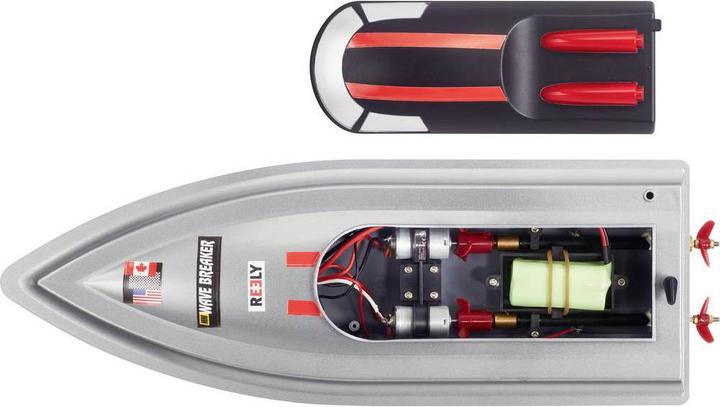 Actual product image Reely RC beginner motorboat Mini Wavebreaker 2.0