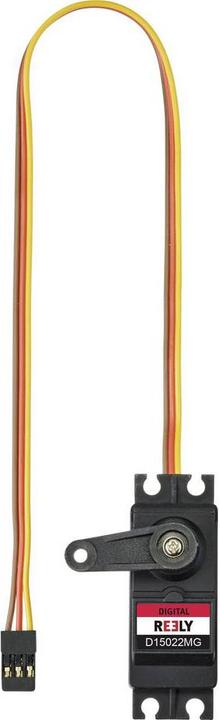 Produktbild Reely Standard-Servo D15022MG Digital-Servo Getriebe-Material: Metall Stecksystem: JR