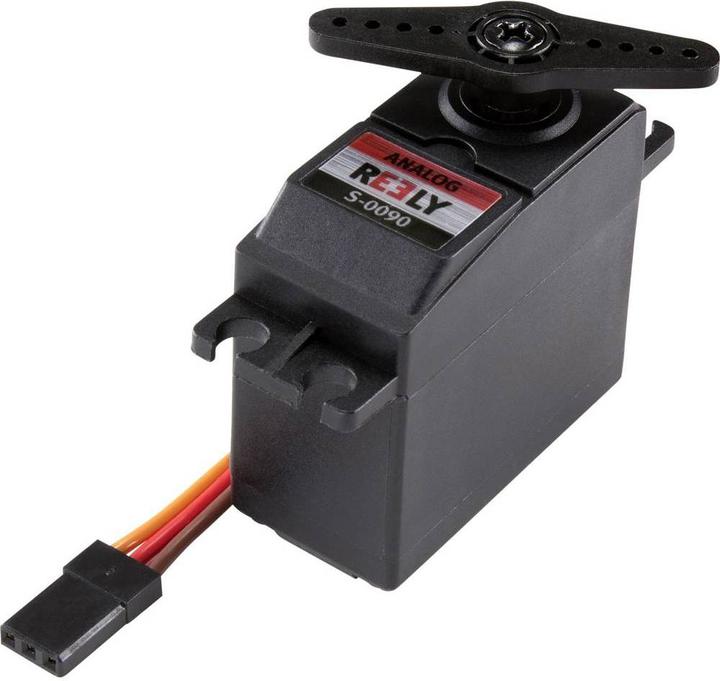 Image du produit Reely Servo standard CYS-S0090 Servo analogique Matériau du réducteur : métal Système de connexion : JR
