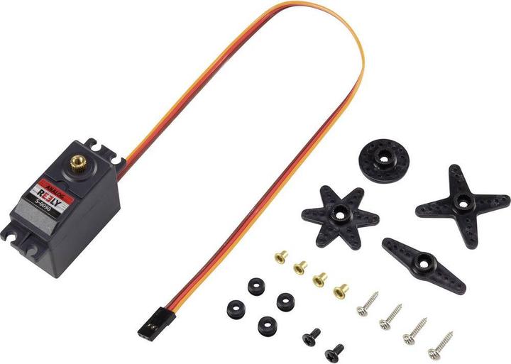 Image du produit Reely Servo standard CYS-S0090 Servo analogique Matériau du réducteur : métal Système de connexion : JR