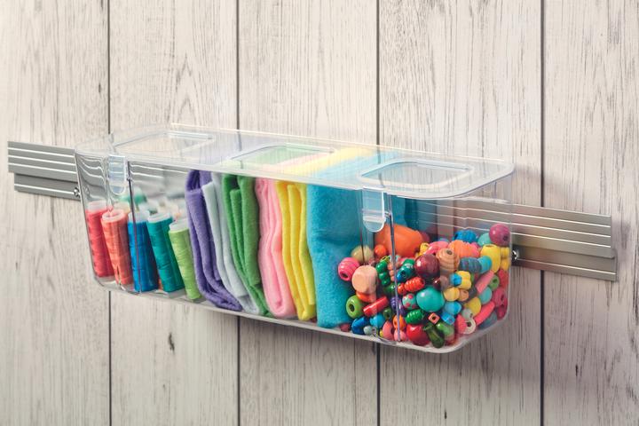 Actual product image Deflecto Caddy Storage Container, Large
