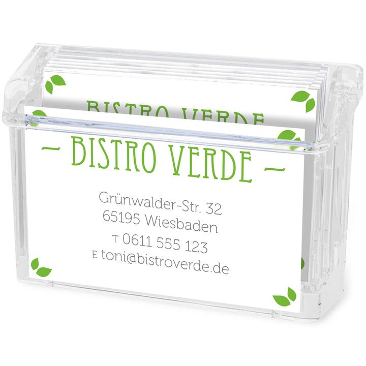 Deflecto Visitenkartenhalter "Grab-a-Card"