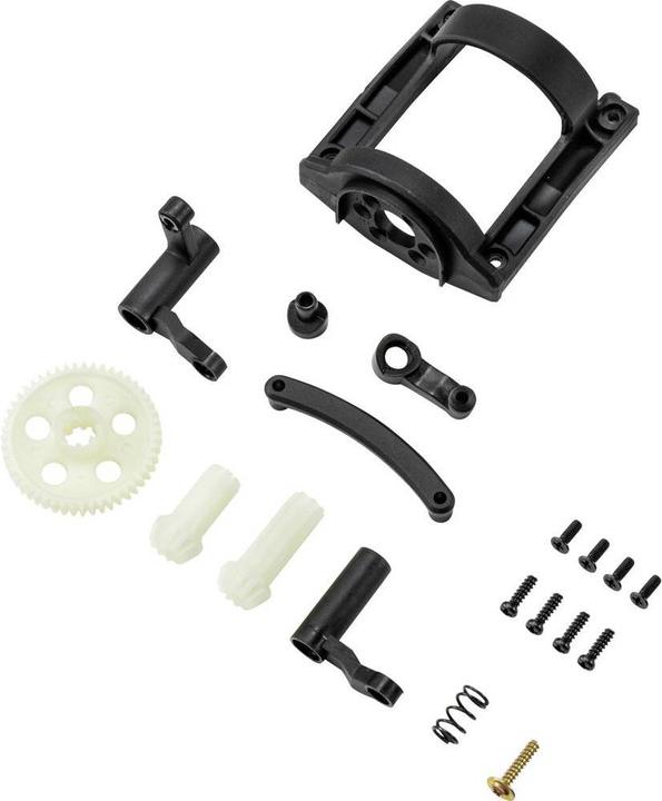 Produktbild Reely RE-6747306 Ersatzteil Motorhalter, Ritzel, Lenkungs-Set