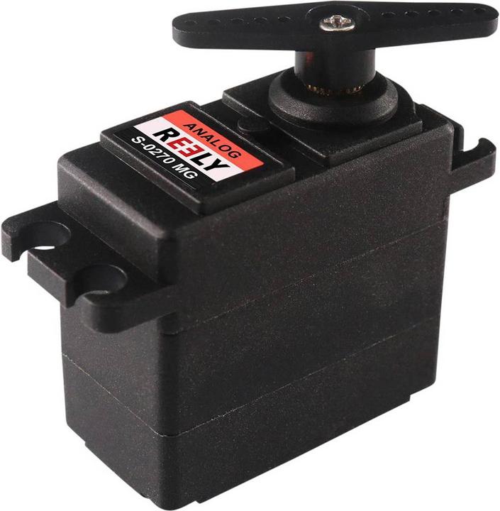 Immagine prodotto Reely Micro servo Servo analogico Materiale ingranaggi: metallo Sistema di connessione: JR