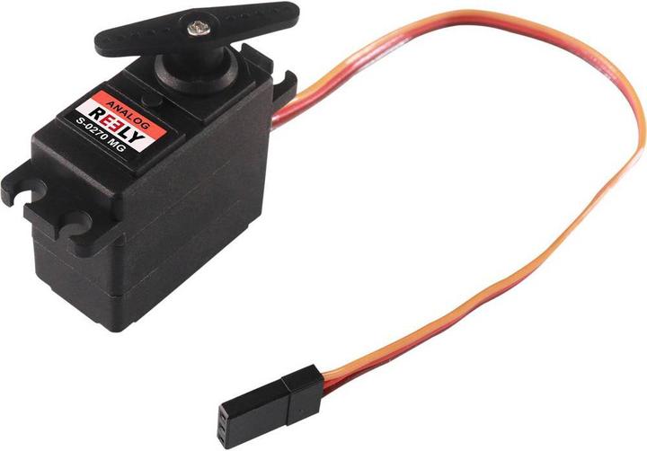Immagine prodotto Reely Micro servo Servo analogico Materiale ingranaggi: metallo Sistema di connessione: JR