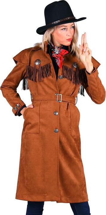 Produktbild Thetru Damen Mantel Western, braun (XS)