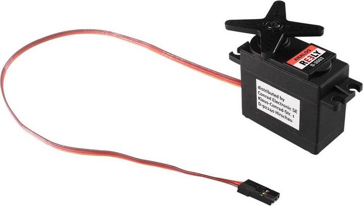 Produktbild Reely Standard-Servo Analog-Servo Getriebe-Material: Kunststoff Stecksystem: JR