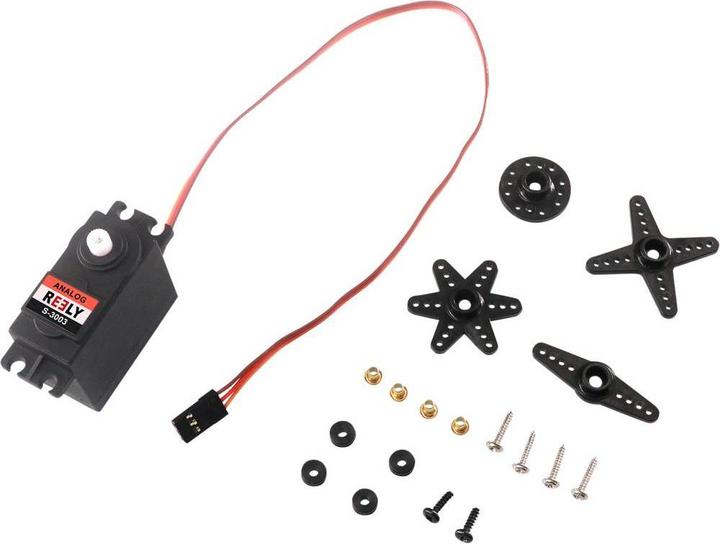 Produktbild Reely Standard-Servo Analog-Servo Getriebe-Material: Kunststoff Stecksystem: JR