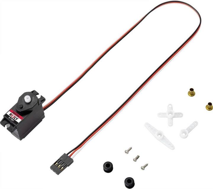 Immagine prodotto Reely Micro servo Servo digitale Materiale del riduttore: Plastica Sistema di connessione: JR (S