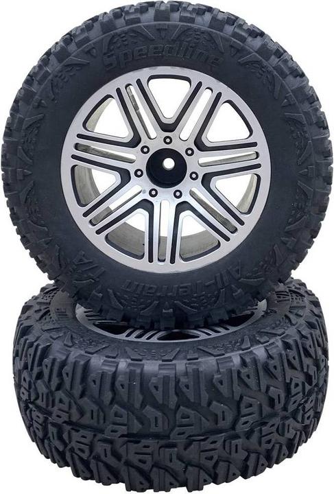 Actual product image Reely Complete wheels centre/rear 212g
