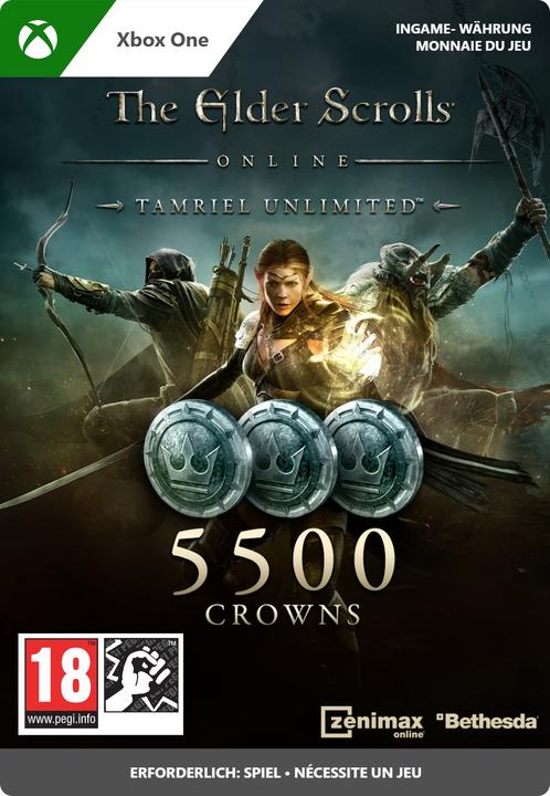 Actual product image Microsoft The Elder Scrolls Online: Tamriel Unlimited Edition 5500 Crowns (5500 CHF)