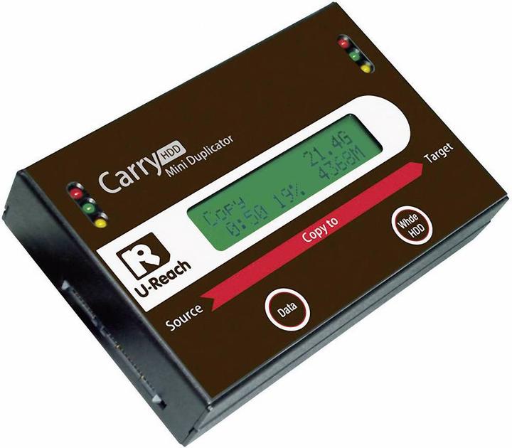 Actual product image Renkforce Portable HDD hard disk duplicator 1 to 1