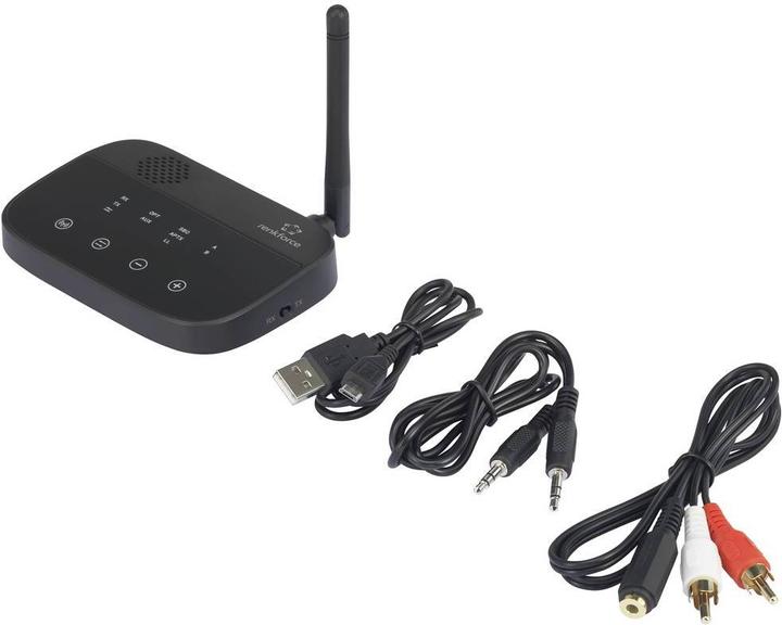 Actual product image Renkforce High Performance Bluetooth Music Transmitter/Receiver 100m (Transmitter & Receiver)