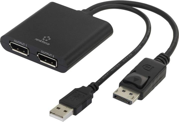 Actual product image Renkforce DisplayPort zu (DP, 20 cm)