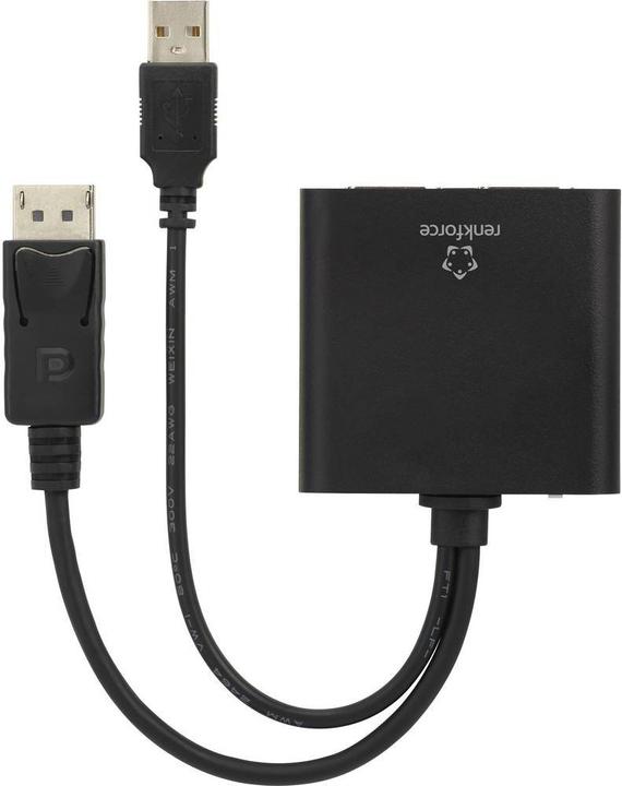Actual product image Renkforce DisplayPort zu (DP, 20 cm)