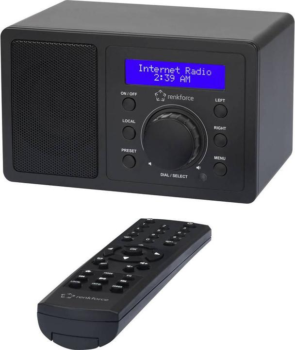 Actual product image Renkforce Internet radio (Web radio, Bluetooth, Wi-Fi)