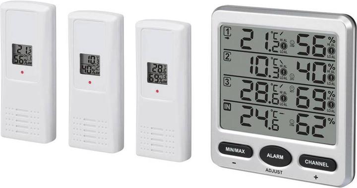 Actual product image Renkforce Funk-Thermo-/Hygrometer 8 Kanal