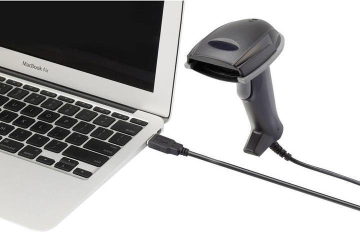 Actual product image Renkforce 1D Barcode Scanner CCD, USB Kit (1D barcodes)