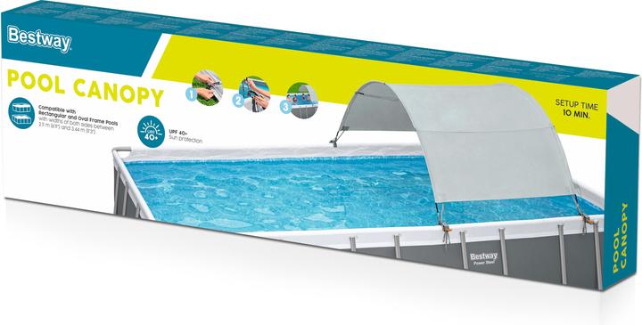 Image du produit Bestway Parasol pour piscine hors sol 2,11 à 3,44 m