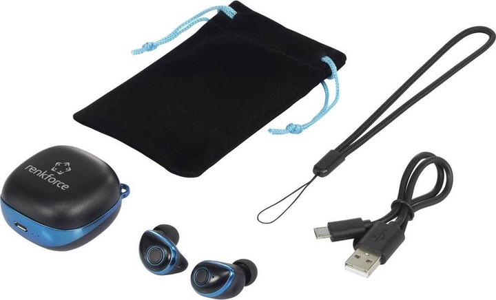 Produktbild Renkforce Bluetooth In-Ear Headset True Wireless (3.50 h, Kabellos)