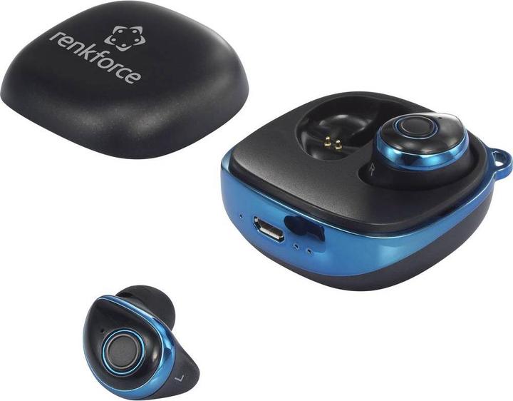Produktbild Renkforce Bluetooth In-Ear Headset True Wireless (3.50 h, Kabellos)