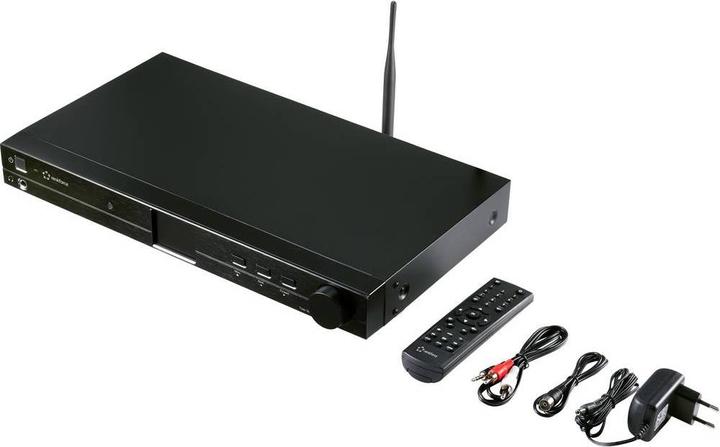 Produktbild Renkforce RF-DAB-IR 1700 HiFi Tuner DAB+, UKW, Internetradio, Bluetooth, WLAN DLNA-fähig (DAB+, FM, Bluetooth, WLAN)
