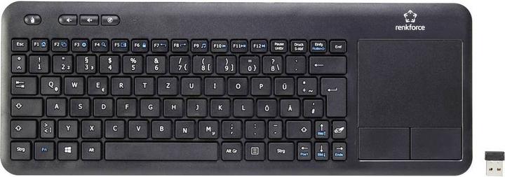Produktbild Renkforce Funk-Tastatur Wireless Touch (DE, Kabellos)