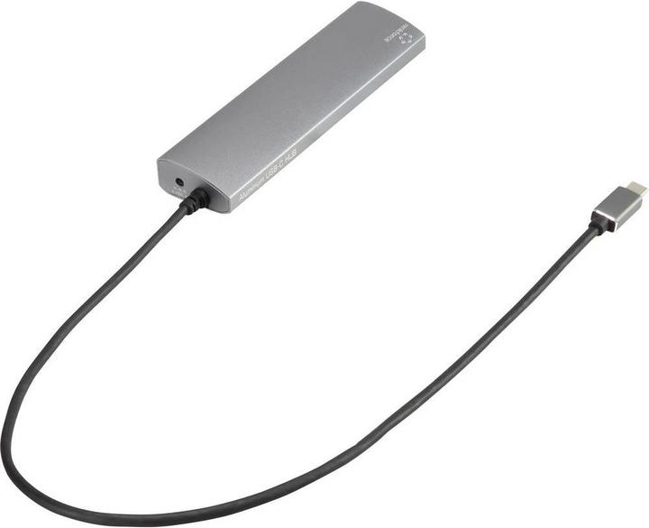 Actual product image Renkforce 3+2 Port USB 3.1 (Gen 1) Hub (USB-C, 3 Ports)