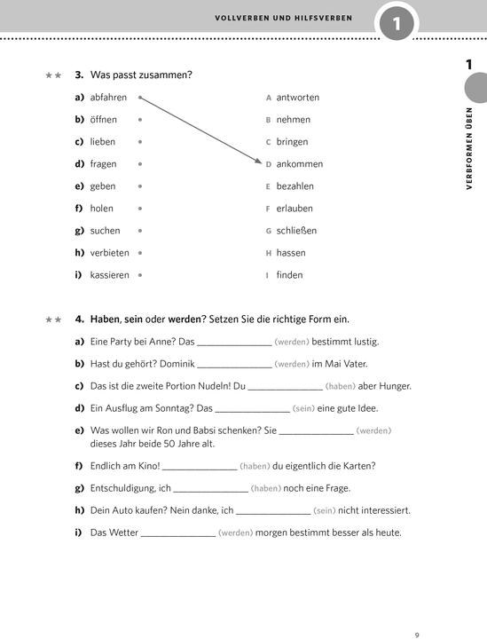 Immagine prodotto Verben & Zeiten trainieren Deutsch als Fremdsprache (Tedesco, PONS, 2020)