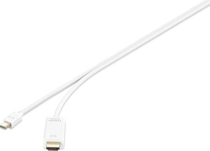 Renkforce Mini-DisplayPort auf HDMI Anschlusskabel 0.5 m (0.50 m, HDMI)