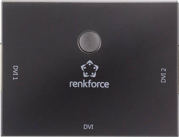 Produktbild Renkforce DVI-Switch bidirektional passiv