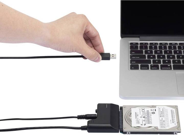 Produktbild Renkforce USB 3 zu SATA Adapterkabel 30 cm