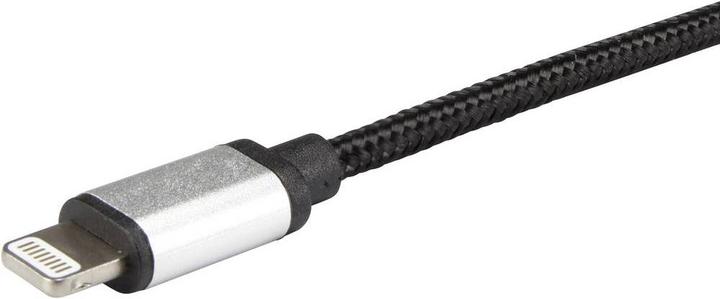Image du produit Renkforce Câble de connexion Lightning Apple pour Apple iPod/iPad/iPhone 3 m (3 m, USB 2.0)