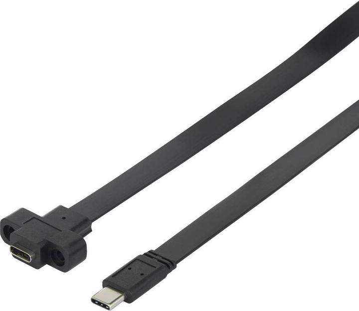 Produktbild Renkforce USB 3.1 (Gen 2) Verlängerungskabel 50 cm (0.50 m, USB 3.0, 15 W)