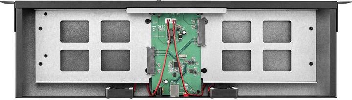 Produktbild Renkforce 48.26 cm (19”³) USB 3.1 (Gen 1) Panel mit 2x Festplatten-Einsatz