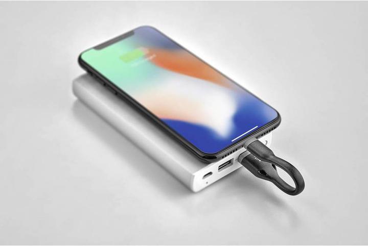 Produktbild Renkforce USB 2 Powerbank Anschlusskabel A/USB-C 10 cm (0.10 m, USB 2.0)