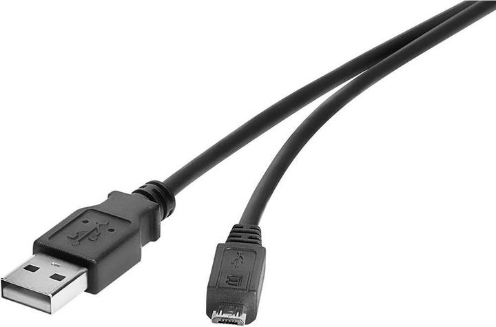 Produktbild Renkforce USB 2 Anschlusskabel A/Micro-B 0.3 m (0.30 m, USB 2.0)