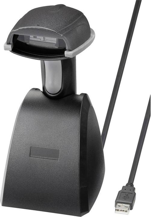 Actual product image Renkforce 1D Wireless Barcode Scanner i, Laser, USB Kit (1D barcodes)