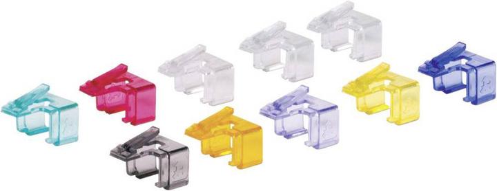 Actual product image Renkforce Snap-in repair clip for network cable 10 pcs. (Cable Accessories)