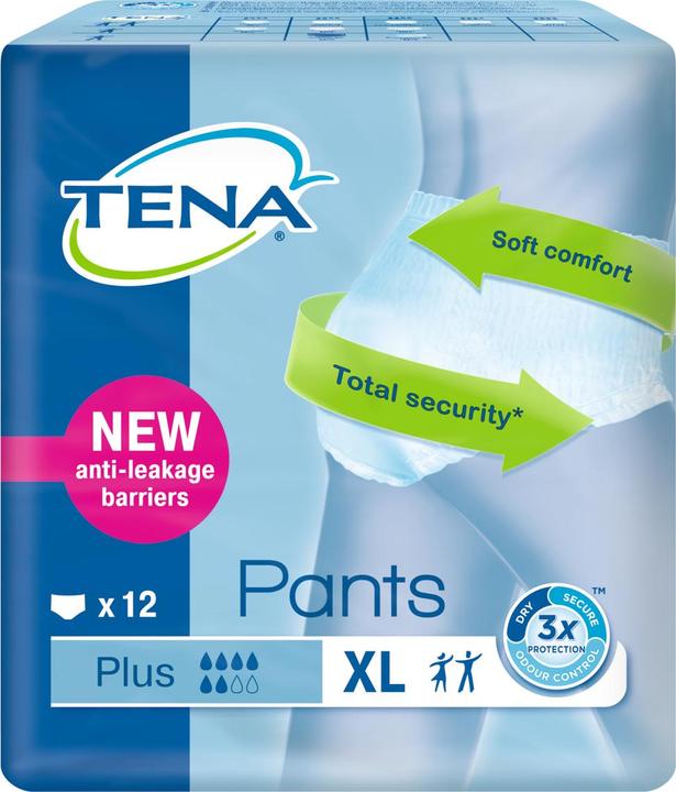 Actual product image Tena Pants Plus XL (12 x, Large)