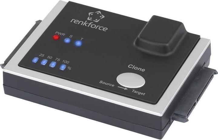 Actual product image Renkforce 1-fold hard disk copy station